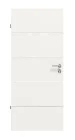 Frontansicht von Signum 27 Basic Lack Verkehrsweiß RAL 9016 Innentür - Huga