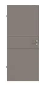 Frontansicht von Signum 29 Basic Lack Taupe RAL 7048 Innentür - Huga