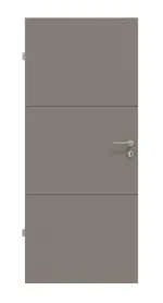 Frontansicht von Signum 31 Basic Lack Taupe RAL 7048 Innentür - Huga