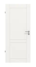 Frontansicht von Groove 92 ProLine Lack Verkehrsweiß RAL 9016 Innentür - Hörmann