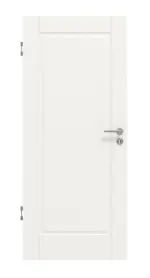 Frontansicht von LEBO Innentür Country 10 Weißlack