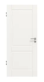 Frontansicht von HUGA Innentür Kontur 2 Weißlack Classic