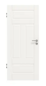 Frontansicht von LEBO Innentür Country 41 Weißlack