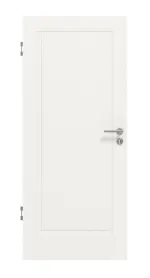 Frontansicht von Lacuna 1 Classic Weißlack Innentür - Huga
