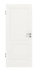 Frontansicht von Montana 2 ClassicLine Weißlack Innentür - Hörmann