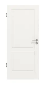 Frontansicht von Lacuna 2 Classic Weißlack Innentür - Huga