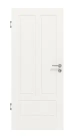 Frontansicht von Lacuna 5 Classic Weißlack Innentür - Huga