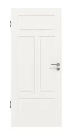 Frontansicht von Montana 6 ClassicLine Weißlack Innentür - Hörmann