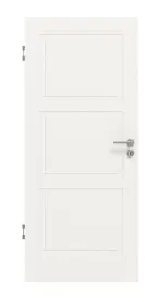 Frontansicht von Lacuna 7 Classic Weißlack Innentür - Huga