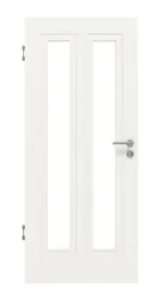 Frontansicht von Montana 8 LA ClassicLine Weißlack Innentür - Hörmann