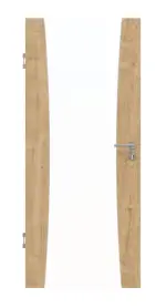 Frontansicht von Sueno 2 Basic Durat Asteiche Innentür - Huga