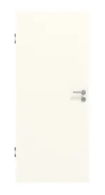 Frontansicht von GARANT Nassraumtür 0105-60 Pearl White Resopal