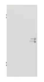 Frontansicht von GARANT Nassraumtür 0160-60 Silver Grey Resopal