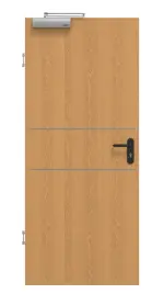 Frontansicht von GARANT Rauchschutztür Corona 832 Eiche Premium CePaL