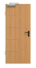 Frontansicht von GARANT Rauchschutztür Corona 834 Eiche Premium CePaL