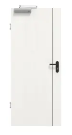 Frontansicht von GARANT Rauchschutztür Corona 850 Authentic Bianco CePaL