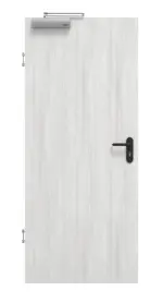 Frontansicht von GARANT Rauchschutztür Authentic Grigio GCK08