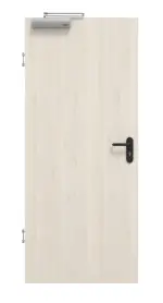 Frontansicht von GARANT Rauchschutztür Authentic Perl CePaL