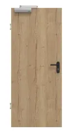 Frontansicht von GARANT Rauchschutztür Authentic Risseiche CePaL