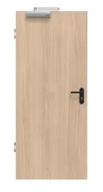 Frontansicht von WESTAG Rauchschutztür Eiche Eleganzia Ei 342 PortaLit CPL