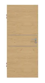 Frontansicht von GARANT Schallschutztür Corona 732 Quer Authentic Asteiche CePaL