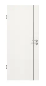 Frontansicht von GARANT Schallschutztür Corona 750 Quer Authentic Bianco CePaL