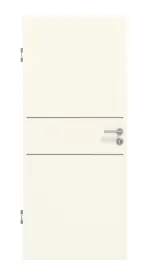 Frontansicht von GARANT Schallschutztür Corona 832 Snow White CePaL