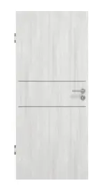 Frontansicht von GARANT Schallschutztür Corona 832 Authentic Grigio CePaL