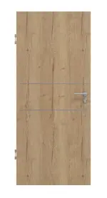 Frontansicht von GARANT Schallschutztür Corona 832 Authentic Risseiche CePaL