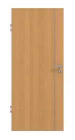 Frontansicht von GARANT Schallschutztür Corona 850 Eiche Premium CePaL