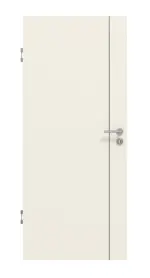 Frontansicht von GARANT Schallschutztür Corona 850 Weißlack 9010 CePaL