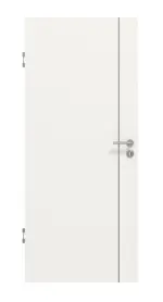 Frontansicht von GARANT Schallschutztür Corona 850 Weißlack 9016 CePaL