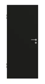 Frontansicht von GARANT Schallschutztür 0901-60 Black Resopal