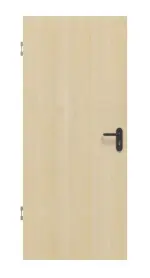 Frontansicht von Ahorn kanad. Classic Echtholzfurniert Schallschutztür - Jeld-Wen