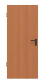 Frontansicht von Buche Quer Living Echtholzfurniert Schallschutztür - Jeld-Wen