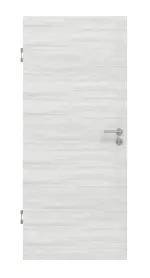 Frontansicht von GARANT Schallschutztür Quer Authentic Grigio GCK08