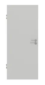 Frontansicht von GARANT Schallschutztür D92-60 Dove Grey Resopal