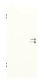 Frontansicht von GARANT Schallschutztür U11026SD Kristallweiß GHK08