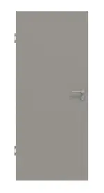 Frontansicht von GARANT Schallschutztür U12115SD Platingrau GHK08
