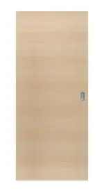 Frontansicht von LEBO Schiebetür Can. Ahorn Matt Cross Echtholzfurniert