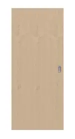 Frontansicht von LEBO Schiebetür Can. Ahorn Matt Echtholzfurniert