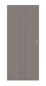 Frontansicht von Signum 23 Basic Lack Taupe RAL 7048 Schiebetür - Huga