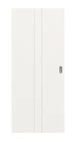 Frontansicht von Signum 23 Basic Lack Verkehrsweiß RAL 9016 Schiebetür - Huga