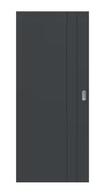 Frontansicht von Groove 44 ProLine Lack Anthrazit RAL 7016 Schiebetür - Hörmann