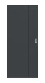 Frontansicht von Signum 44 Basic Lack Anthrazit RAL 7016 Schiebetür - Huga