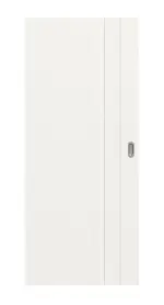 Frontansicht von Signum 44 Basic Lack Verkehrsweiß RAL 9016 Schiebetür - Huga