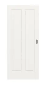 Frontansicht von Montana 8 ClassicLine Weißlack Schiebetür - Hörmann