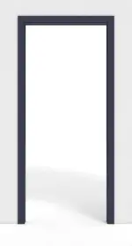 Frontansicht von WESTAG Schiebetürsystem in der Wand laufend Blu Fes FX 0754 FENIX NTM