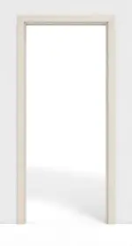 Frontansicht von GARANT Schiebetürsystem in der Wand laufend Authentic Perl CePaL