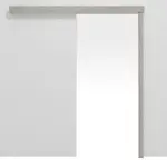 Frontansicht von CLASSEN Schiebetürsystem Eiche Gessato 3D Look ohne Zarge